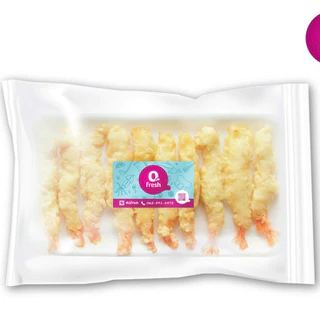 Qfresh กุ้งเทมปุระ10 ชิ้น(แช่แข็ง)