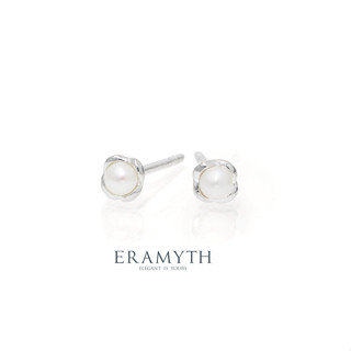 Eramyth Jewelry ต่างหูปักก้าน เงินแท้ 925 ดีไซน์ดอกไม้ เล็กๆ…