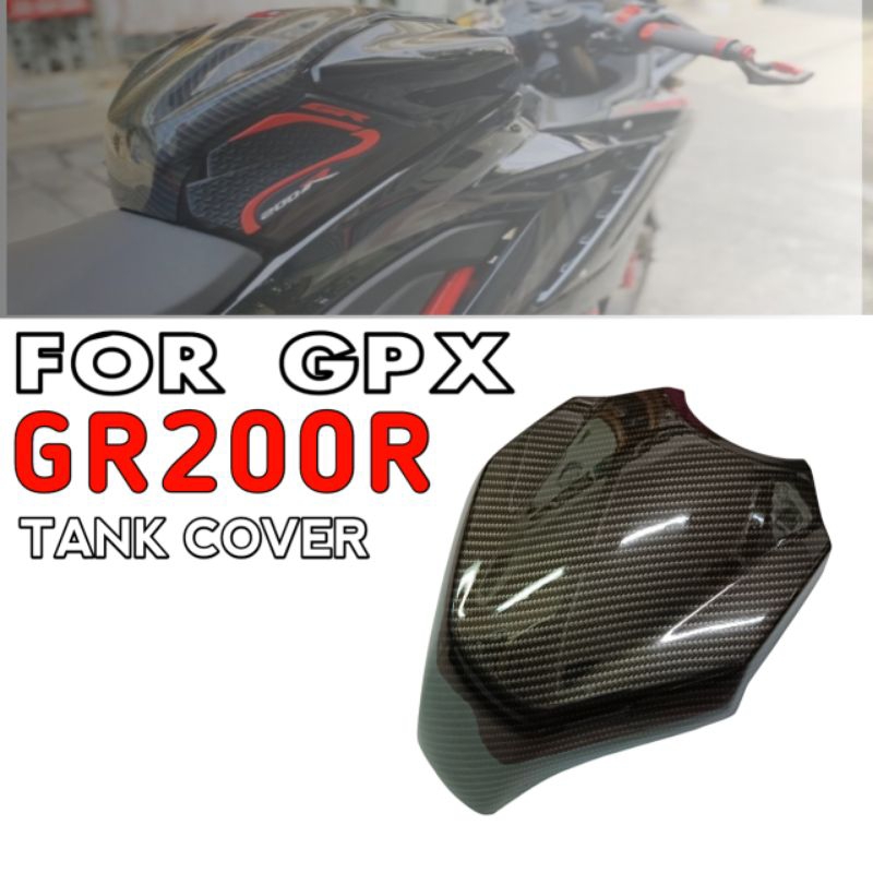 ครอบถังGpx Gr200r ครอบกันรอยถังGr200r
