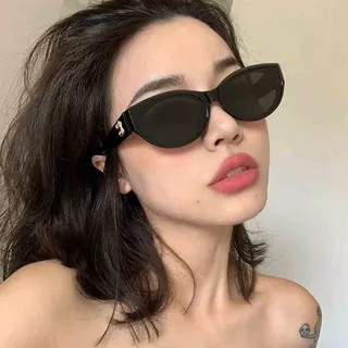 2024 new style personalized narrow frame retro sunglasses UV protection hip-hop style (24 hours delivery)