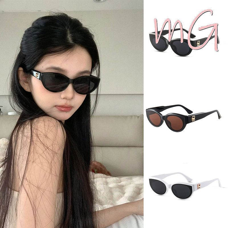 2024 new style personalized narrow frame retro sunglasses UV protection hip-hop style (24 hours delivery)