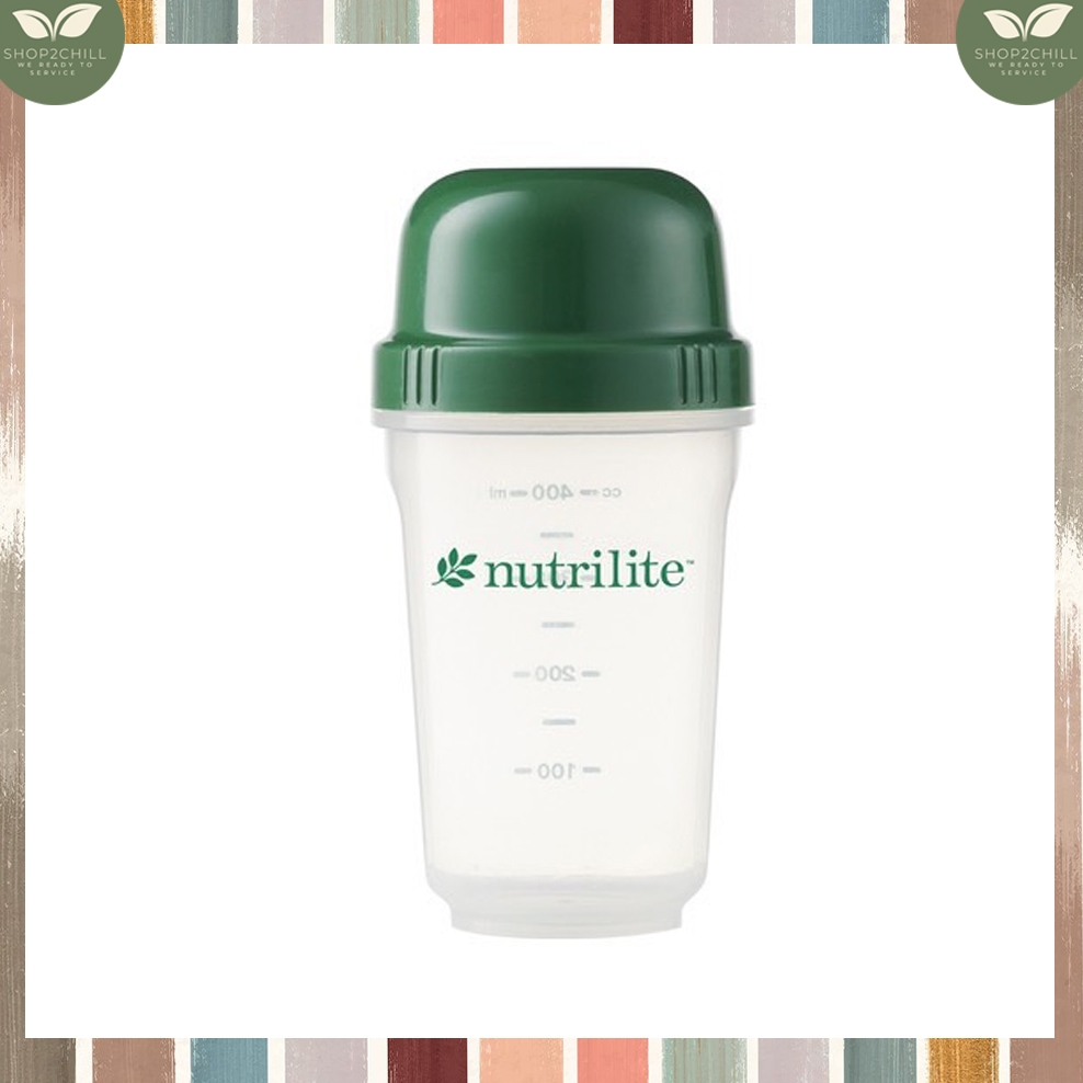 ของแท้ 💯ช็อปไทย   แก้วเชคนิวทริไลท์ แอมเวย์ Amway Shaker แก้วเชคแอมเวย์  ขนาด 400 มล. สีเขียว