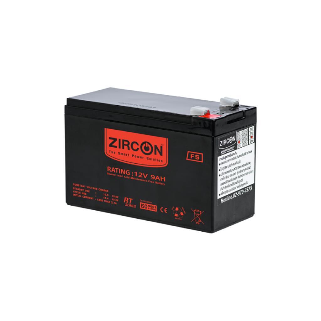 ZIRCON Battery 12V/9.0AH For UPS