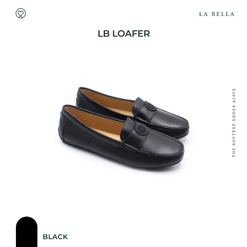 LA BELLA รุ่น LB LOAFER - BLACK