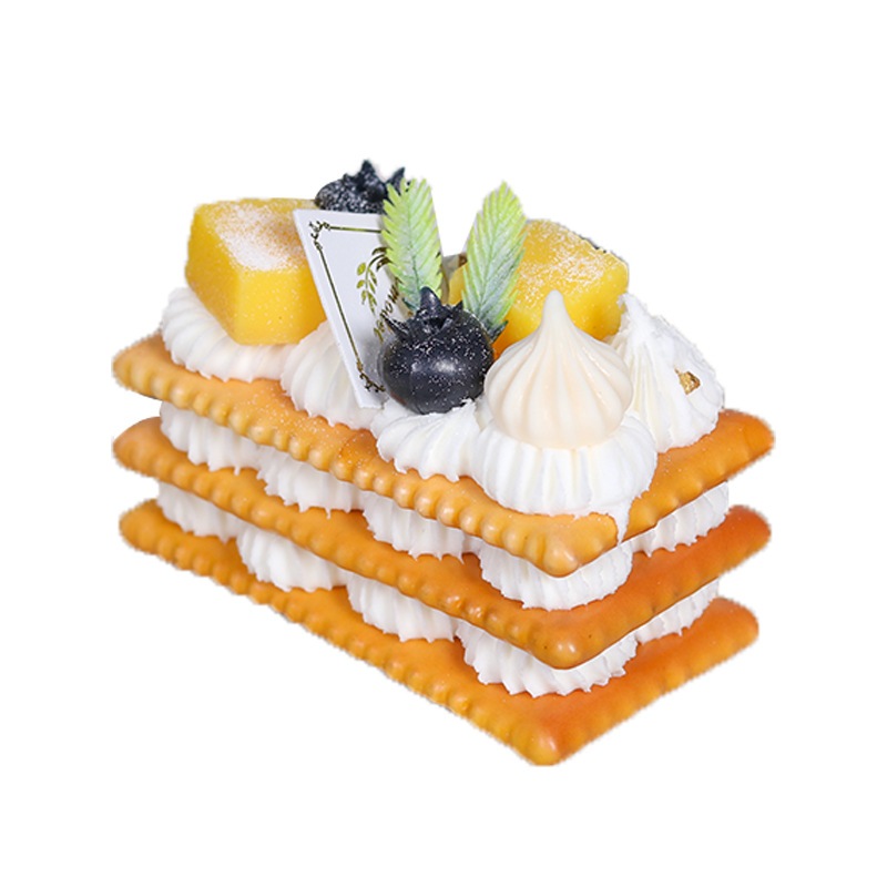 พร้อมส่ง เค้กบิสกิตปลอมกลิ่นหอม 6แบบ 8.5*7*4.5cm.
