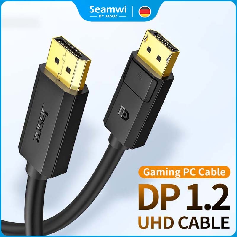 ⚡ส่งจาก กทม⚡Seamwi สาย DP 1.2 4K Display Port to DP Full HD 144Hz สายยาว 1-5 เมตร รับประกัน 1 ปี