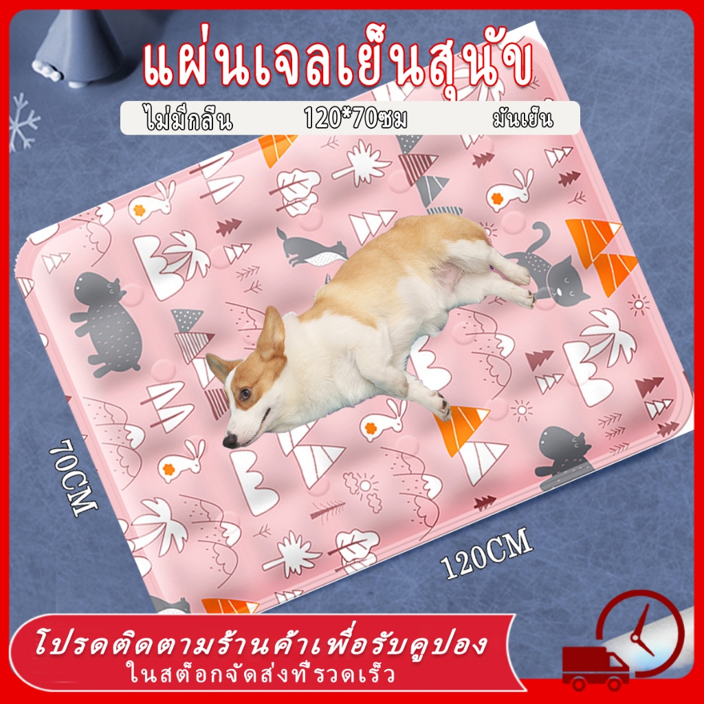 ❄️❄️แผ่นเจลเย็นแมว แผ่นเจลเย็นสุนัข เบาะนอนเย็น ที่นอนเจลเย็นสุนัข ที่นอนเจลเย็น สำหรับสัตว์เลี้ยง ที่นอนเย็น Cool Mat