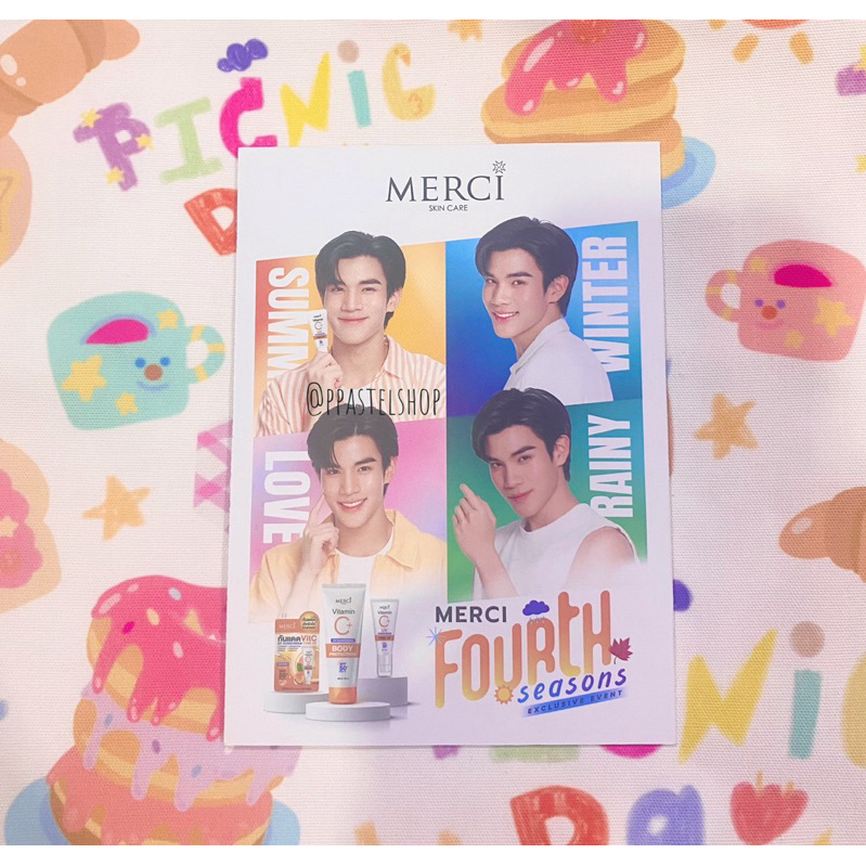 postcard merci fourth (limited)