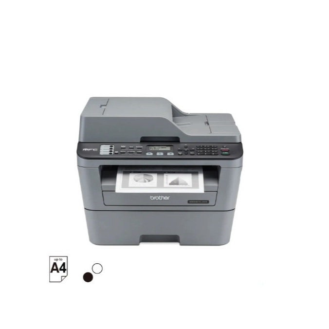 BROTHER MFC-L2700D มือ 2 เครื่องพิมพ์เลเซอร์ ขาว-ดำ มัลติฟังก์ชัน สภาพ 90%