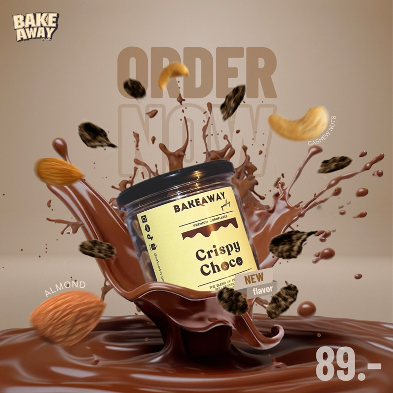 crispy choco คอนเฟลกรสชาติช็อกโกแลต