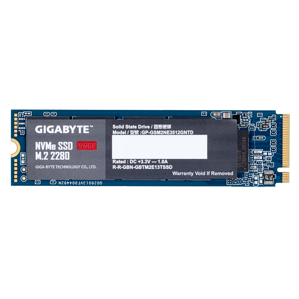 GIGABYTE NVMe SSD M.2 | 256GB |  512GB | Warranty 5 Year