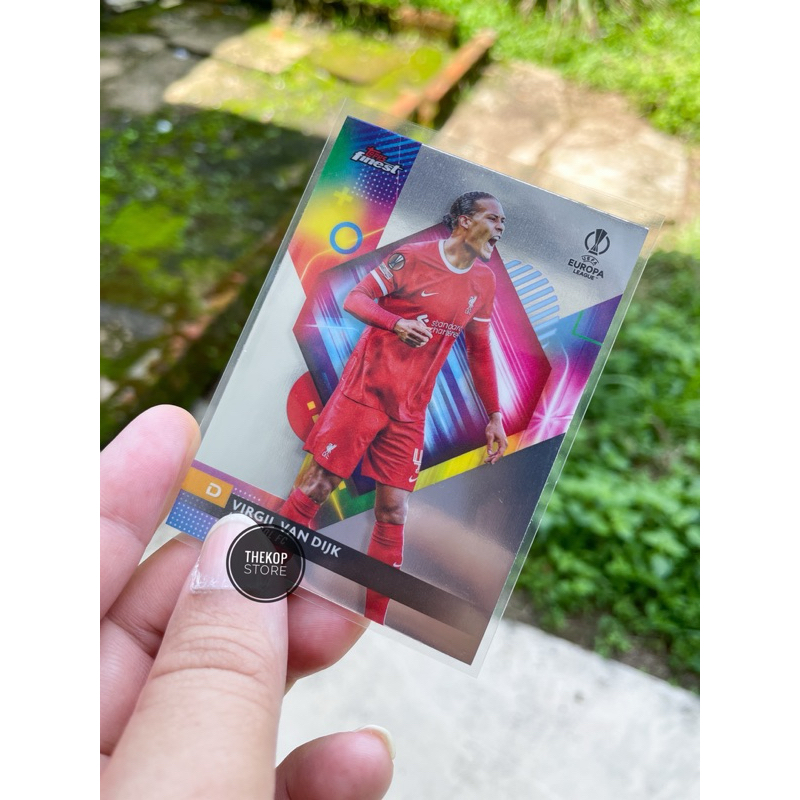 Liverpool การ์ด Virgil Van Dijk.(ฟาน ไดจ์) Europa.