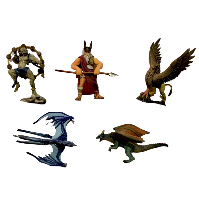 Kaiyodo Kabaya Volks World Mythology Figures Color Version Set Of 5