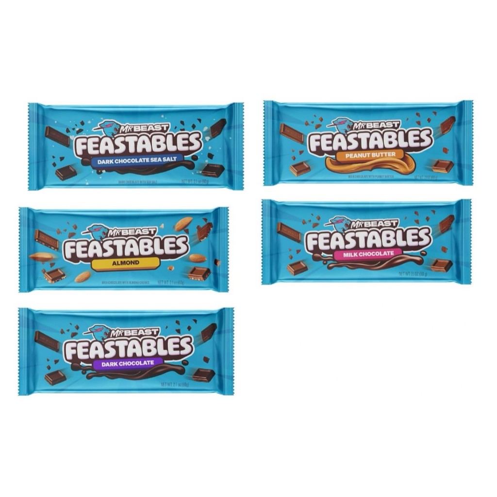 [สูตรใหม่ อร่อยกว่าเดิม ของเข้าเเล้ว] Mr.Beast NEW FORMULA  ช็อกโกแลตมิสเตอร์บีสต์ Chocolate Bar ของ