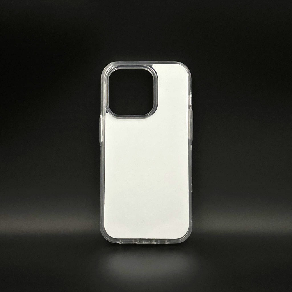 เคสใส2ชั้น (3in1) พร้อมแผ่นสำหรับงานสกรีน (sublimation) iPhone