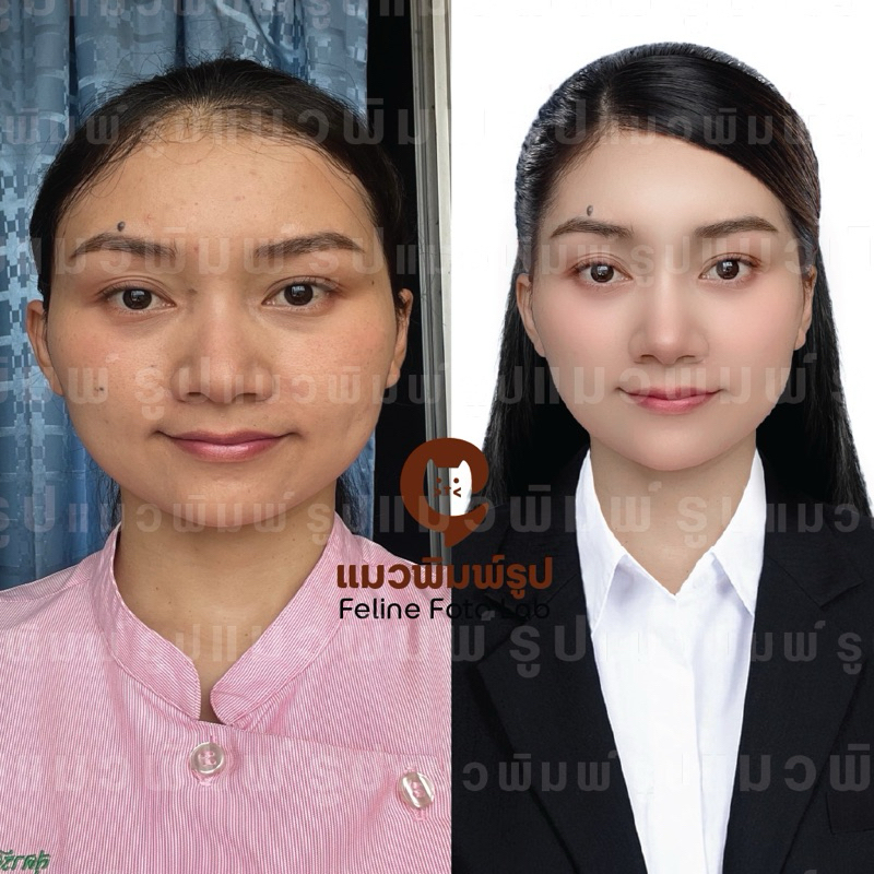 📸 ตัดต่อรูปติดบัตร (ฟรี 4x6=1แผ่น)ได้ไฟล์+พิมพ์ ชุดปกติขาว/ราชการ/รัฐวิสาหกิจ/ลูกจ้างประจำ/พนักงานราชการ/ครุย/สูท
