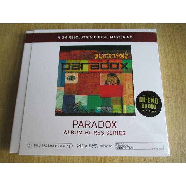 CD พาราด็อกซ์ (Paradox) อัลบั้ม Summer Selection Hi-Res Series (ซีล)