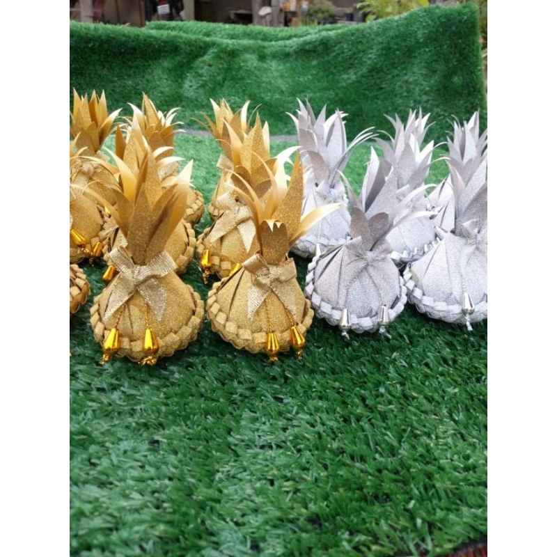 ริบบิ้นพับเหรียญ ริบบิ้นกากเพชร ตราระฆัง No.2 (สี2ด้าน) รูปที่ 8
