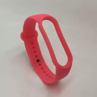 สร้อยข้อมือซิลิโคนเหมาะสำหรับ Mi Band 3 4 5 6 สะดวกสบายและระบายอากาศได้ สายกีฬาเปลี่ยนสีได้