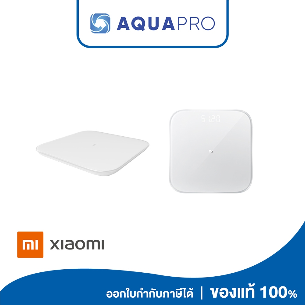 Mi Smart Scale 2 (White) (22349) เครื่องชั่งน้ำหนักดิจิตอล 2 ประกันศูนย์ 1 ปี