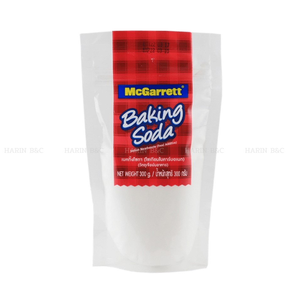 (300กรัม) เบคกิ้งโซดา ตราแม็กกาแรต / McGarrett Baking Soda 300g

<p>“><center></p>
<h4></h4>
<p><p><font color=