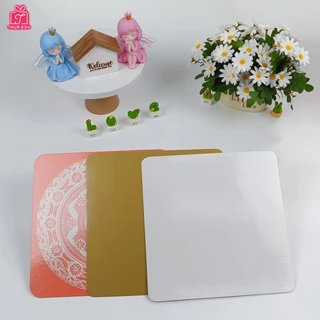 ฐานรองเค้ก 2 ปอนด์ หนา 450 แกรม (100ใบ/แพ็ค)