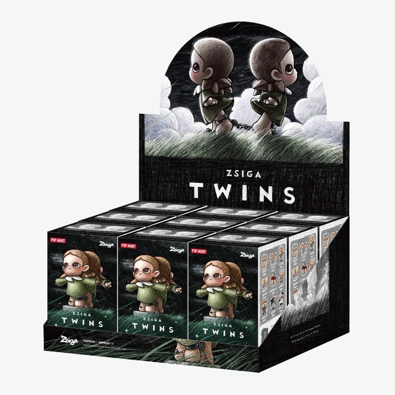 [พร้อมส่ง]Popmart Zsiga Twins series Figures