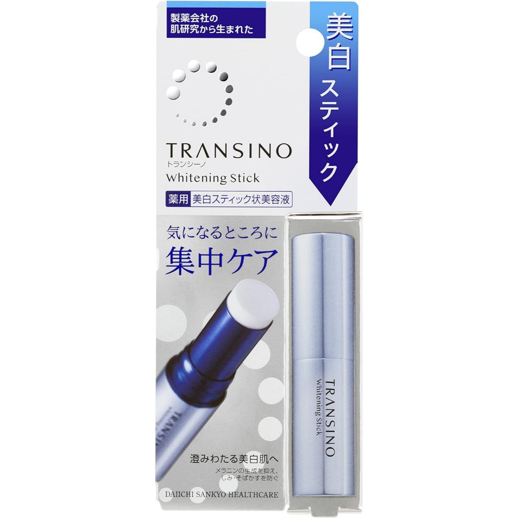 Transino Whitening Stick ลบฝ้า กระ จุดด่างดำ ขนาด 5.3 g. จากญี่ปุ่น