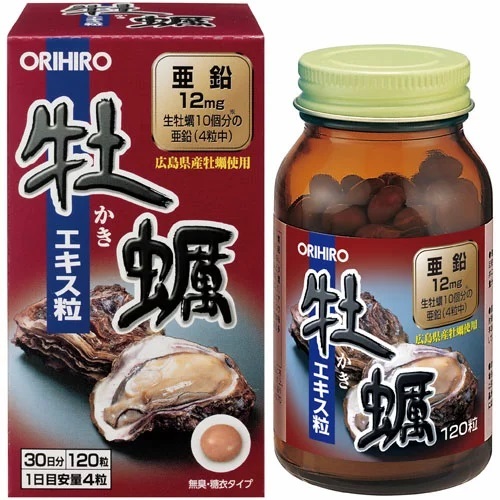 **พร้อมส่ง**หมดอายุ 2027**Orihiro Oyster Extract สารสกัดหอยนางรมจากญี่ปุ่น เพิ่มการไหลเวียนเลือด ฟื้นฟูสมรรถภาพทางเพศ
