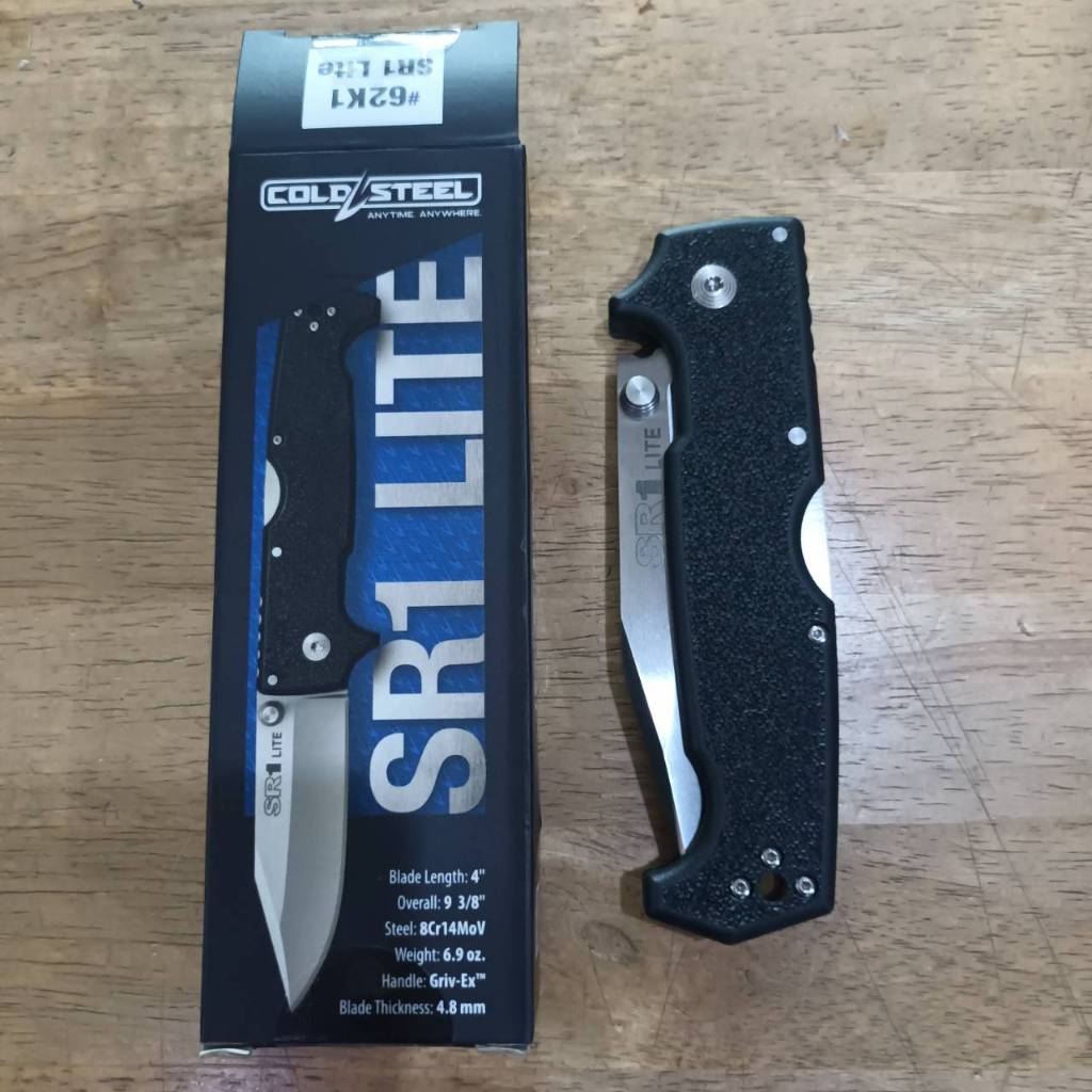 COLD STEEL SR1LITE #62K1 มีดพับ มีดเดินป่า ไรท์สาระกับครูแว่น Tec40store