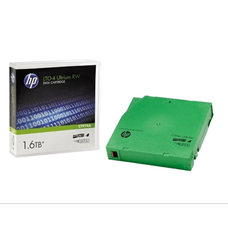 เทปบันทึก Server  HP LTO-4 Ultrium 1.6TB RW Data Cartridge (C7974A)