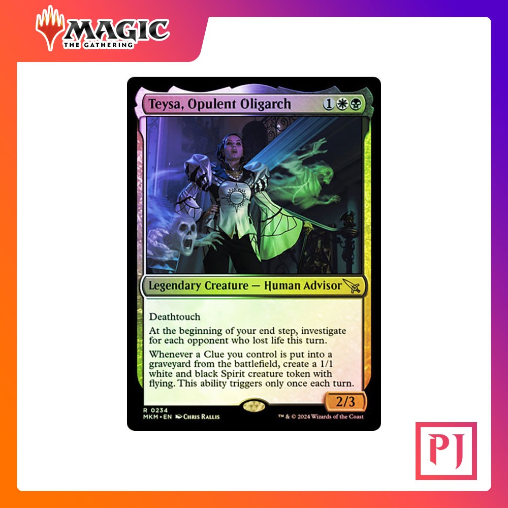 [MTG] Teysa, Opulent Oligarch [MKM] [MULTI] [RARE] [FOIL] [ENG] (การ์ดเมจิค / Magic the Gathering)