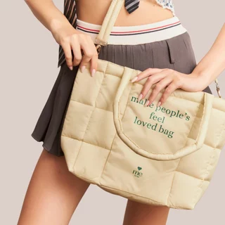 Puffy bag - by memine : กระเป๋านุ่มนิ่มไซค์ใหญ่ New collection