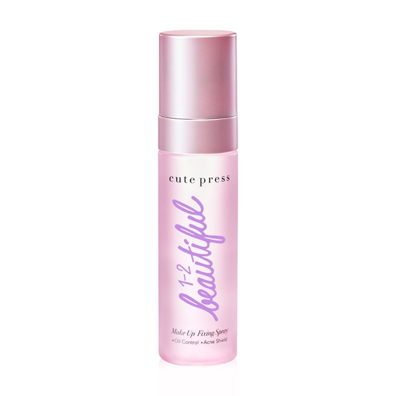 Cute Press 1-2-Beautiful Make Up Fixing Spray 60ml สเปรย์ล็อคเมคอัพ ส่งต่อ