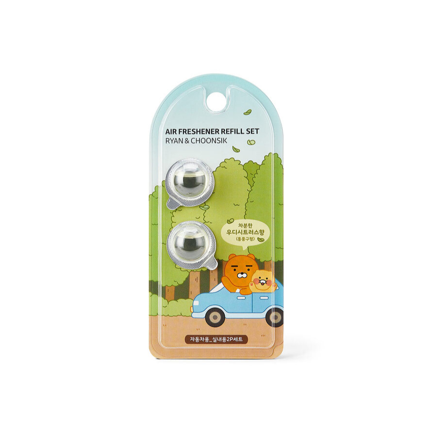 ( พร้อมส่ง ) Kakaofriends Air Refreshner Refill Set น้ำหอมปรับอากาศ แบบรีฟิล