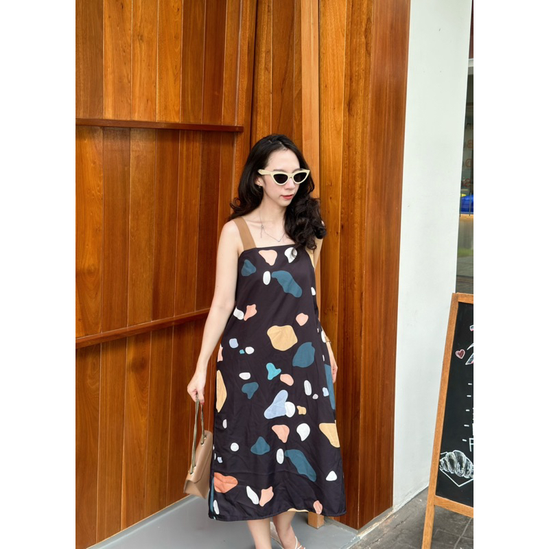 𝑬𝒍𝒍𝒂 - CAYLA.APPARELS เดรสยาว สายเดี่ยว