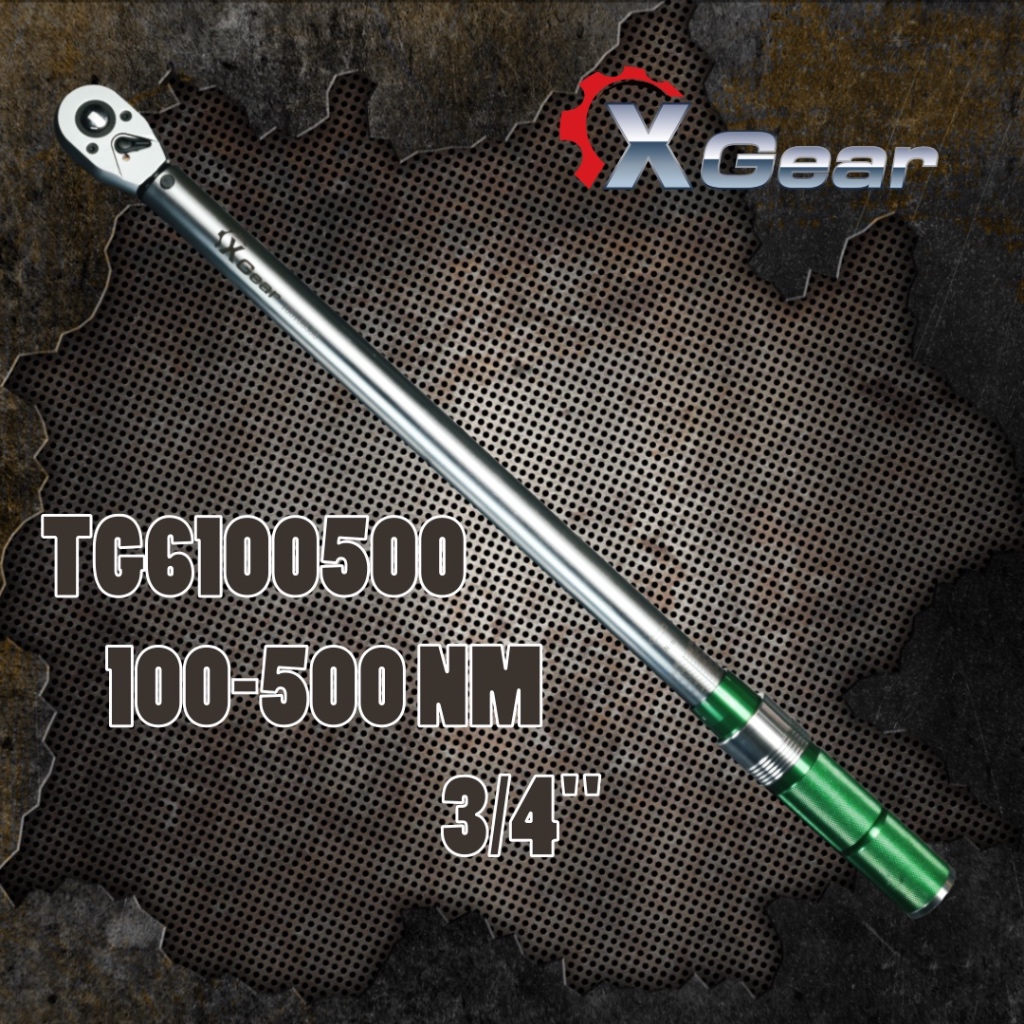 XGEAR ประแจปอนด์ 3/4” 100-500 N.m