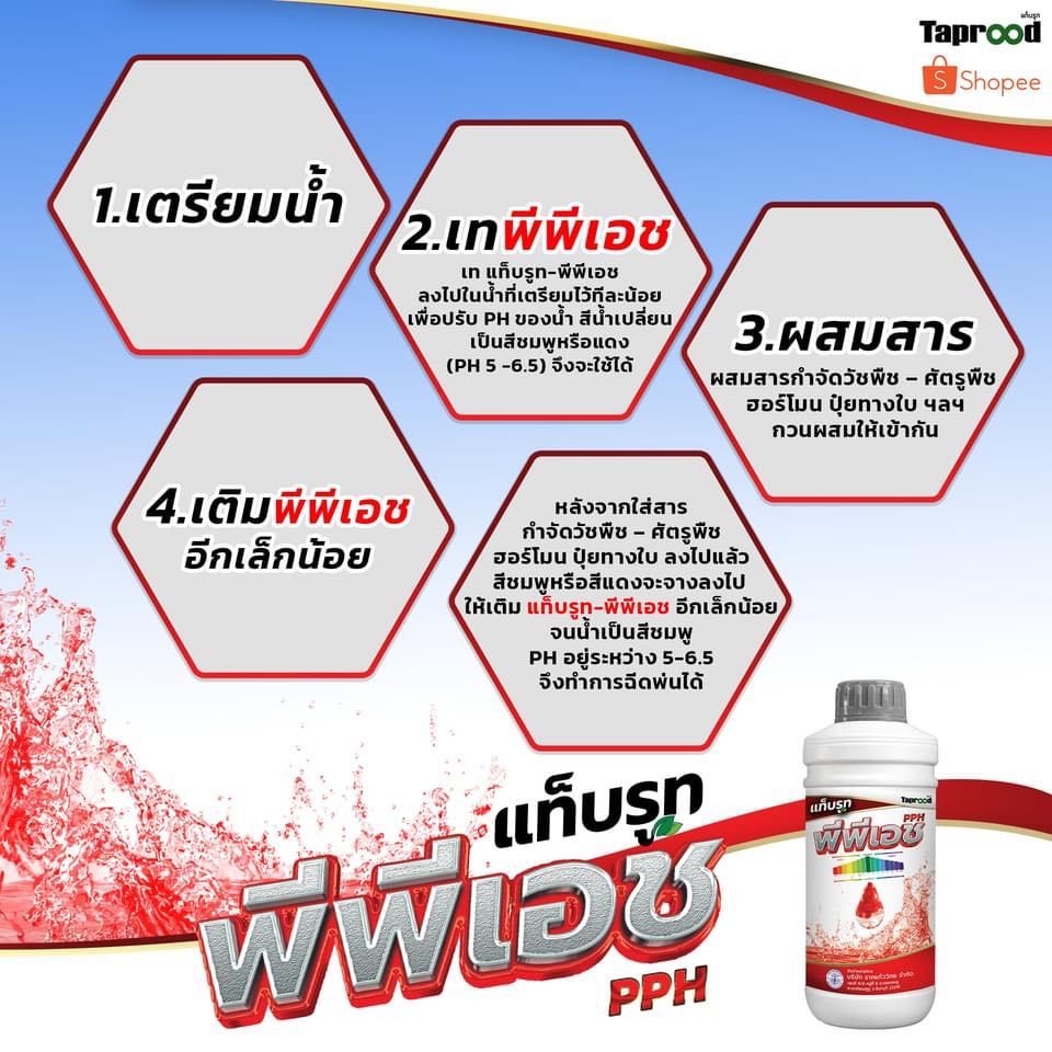แท็บรูท พีพีเอช (PPH) สารปรับสภาพน้ำ - รูปที่ 2
