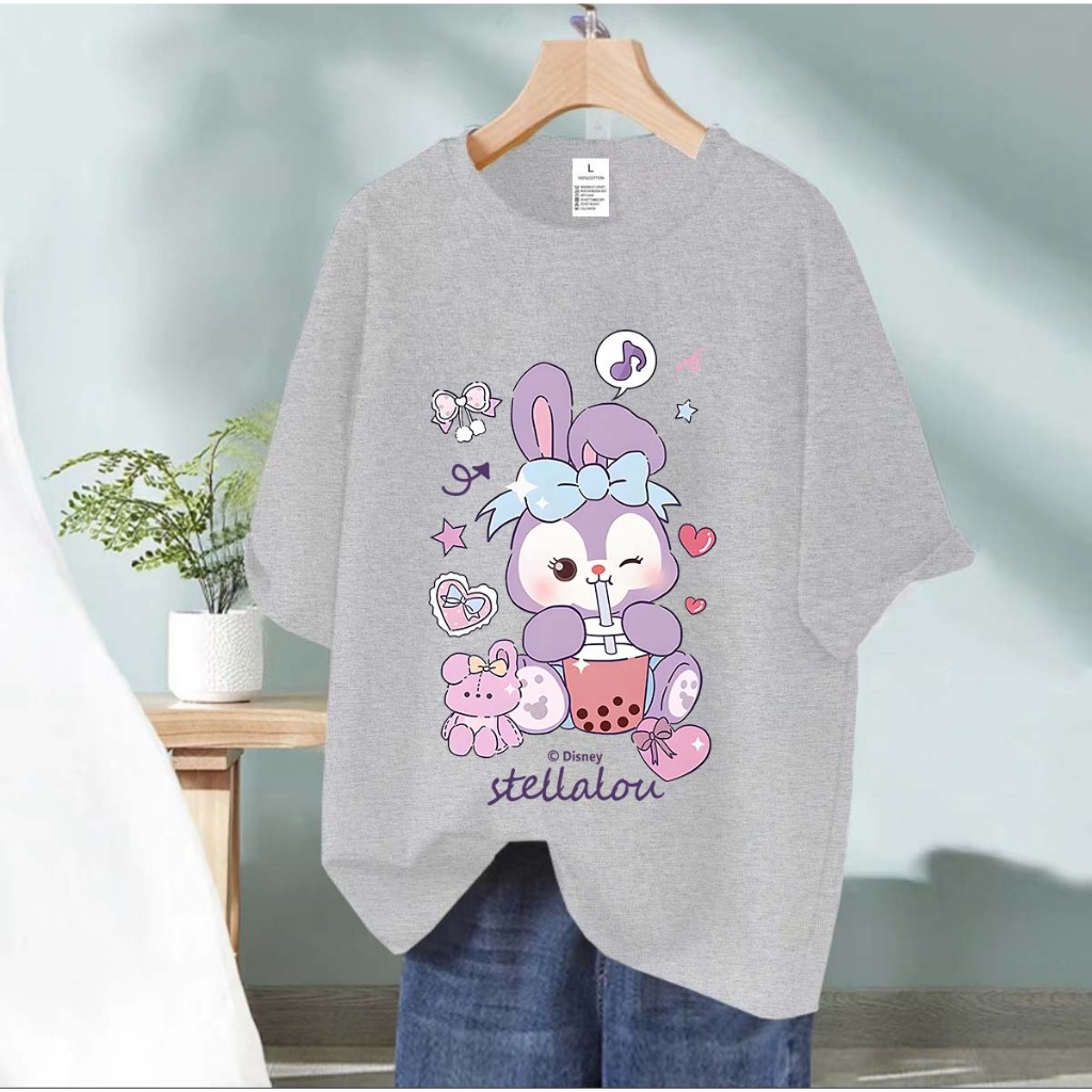 💥 BK-1020 💥 เสื้อยืดแฟชั่น ผ้านิ่มเด้งผ้ายืดเนื้อผ้านุ่มระบายอากาศดี  เสื้อแขนสั้นวินเทจทรงตรงไซส์ไม่เล็ก ใส่ได้ทั้ง ญ/ช - รูปที่ 7