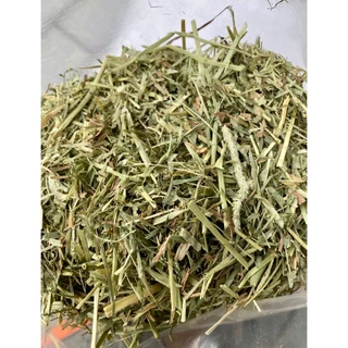 หญ้าทิมโมธี สับหยาบ หญ้าทิมโมธีพรีเมียมสับหยาบ 1kg. ใบเยอะ