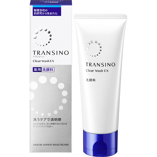**พร้อมส่ง**หมดอายุ 2028** Transino Clear Wash EX 100 g. โฟมล้างหน้าเนื้อเนียนนุ่ม  เพื่อผิวกระจ่างใส เหมาะทุกสภาพผิว