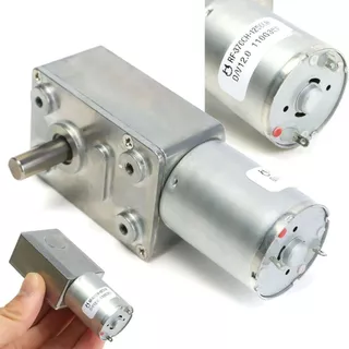 MO06 มอเตอร์ทดเกียร์ JGY-370 6-24V DC 6-210 รอบ/นาที สำหรับ DIY