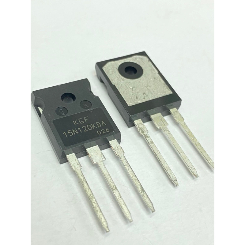 IGBT 15A 1200V (แพ็ค1ชิ้น) Field Stop Trench IGBT 1200V/30A ,167W KGF15N120KDA KECของแท้ใหม่100% 15N120 15N120KDA IGBT K