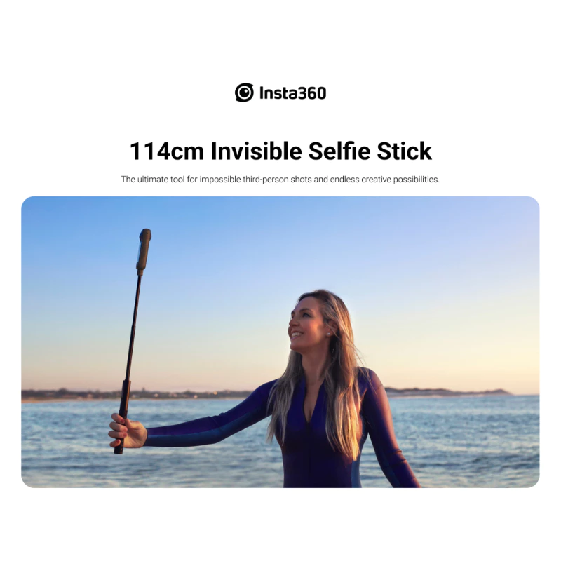 Insta360 Invisible Selfie Stick รุ่นใหม่ล่าสุด 114 cm. รับประกันศูนย์ 1 ปี thumbnail 3