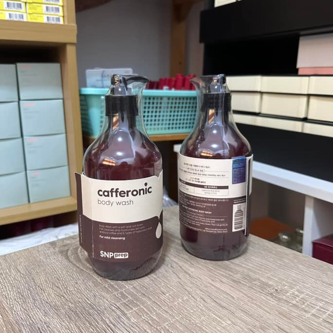 SNP Prep Cafferonic Body Wash 500ml