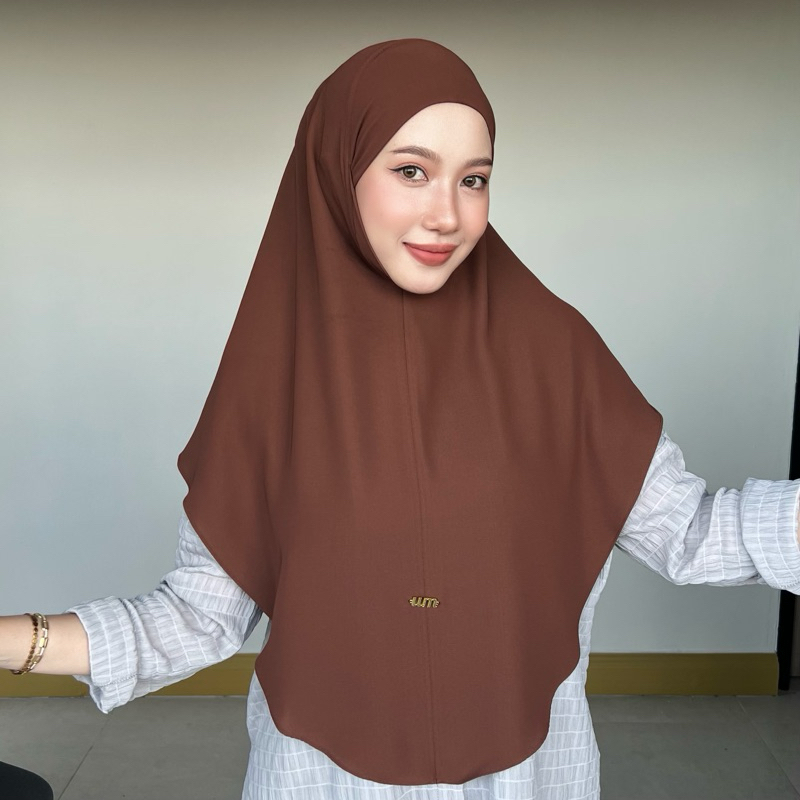 UMRORNA HIJAB ผ้าคลุมอบาย่าหน้าตุรกี(แบบสั้น)