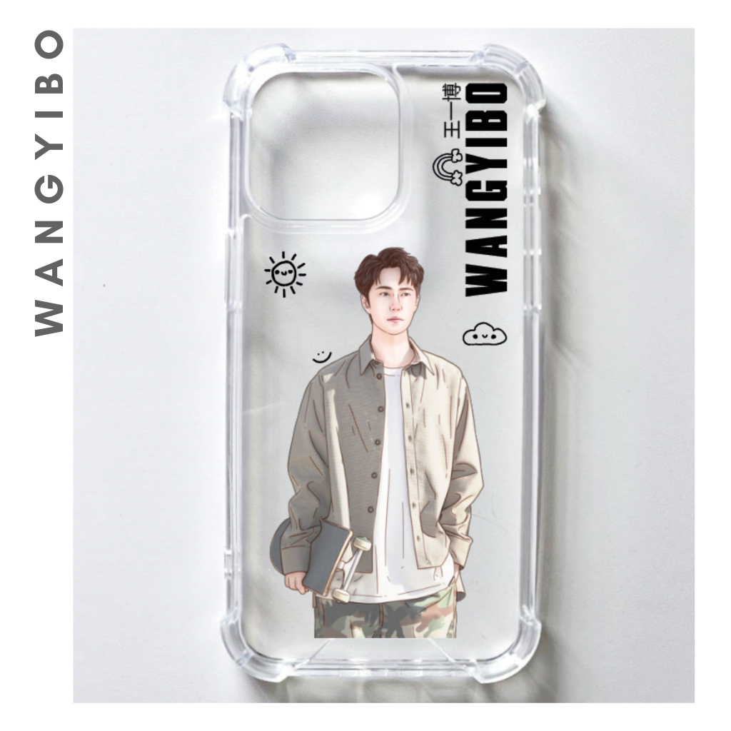 WD2. เคสสกรีนรูปวาด Wang Yibo : WangYibo : หวังอี้ป๋อ : ดาราจีน : นักแสดงจีน : ซีรี่ย์ : ซีรี่ย์จีน ราคา ถูกที่สุด ดีลบีเคเค