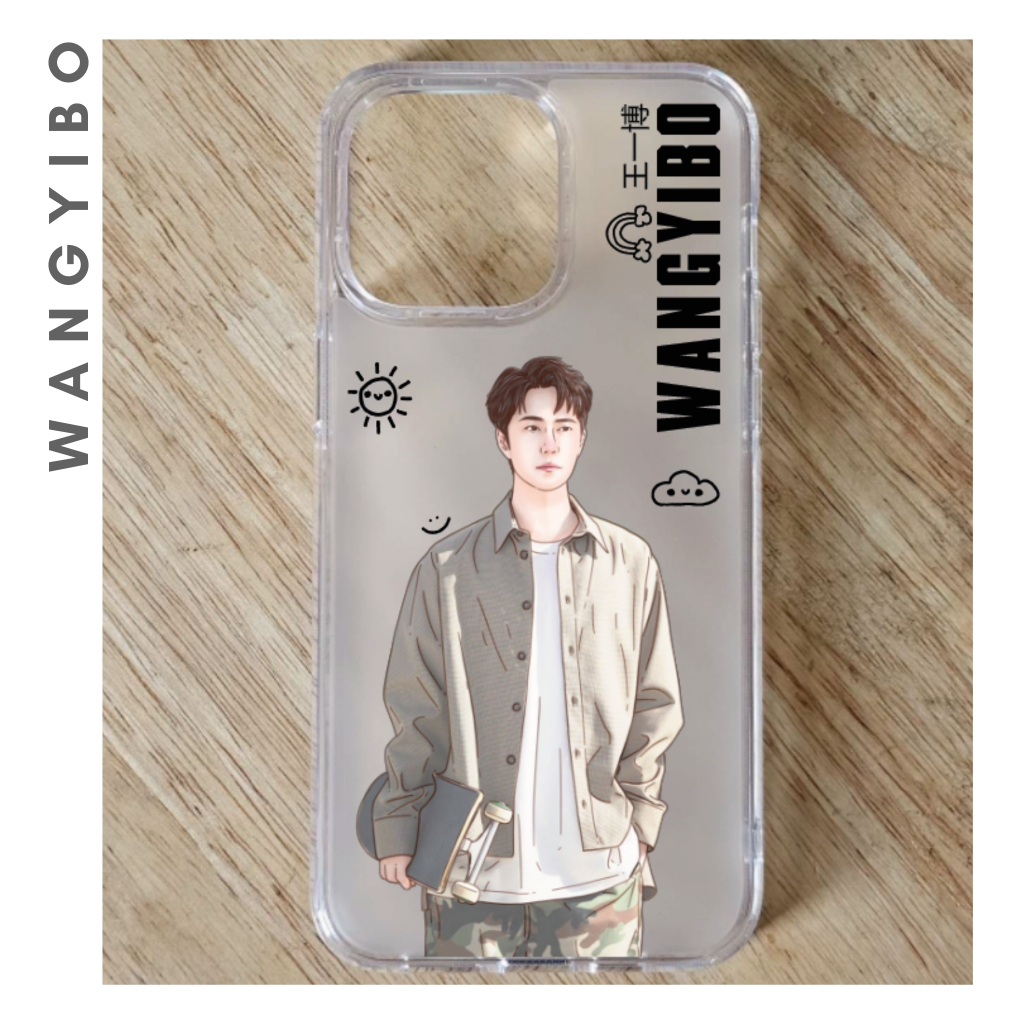 WD2. เคสสกรีนรูปวาด Wang Yibo : WangYibo : หวังอี้ป๋อ : ดาราจีน : นักแสดงจีน : ซีรี่ย์ : ซีรี่ย์จีน ราคา ถูกที่สุด ดีลบีเคเค แกลเลอรีภาพที่ 3