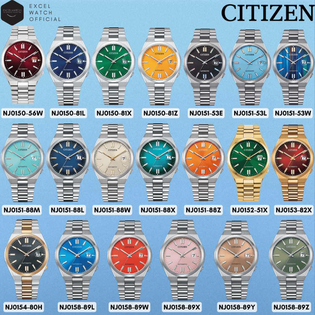 [ Excel Watch ] นาฬิกาซิติเซน ออโต้ CITIZEN Automatic รวมรุ่น Tsuyosa , Pantone Collection Men's Watch