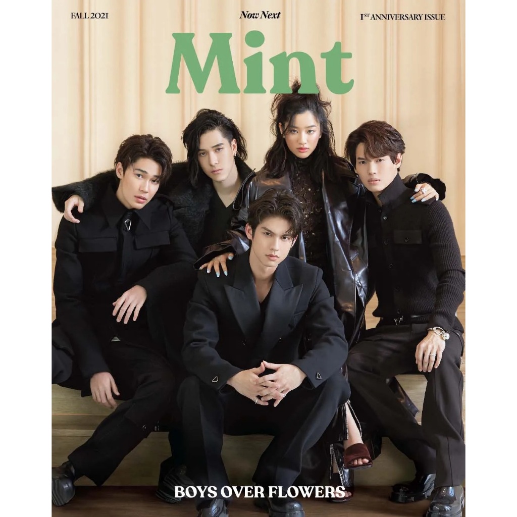 Mint Magazine Vol. 6 Fall 2021 The 1st Anniversary Issue Bright Win Dew Nani Tu #F4Thailand
